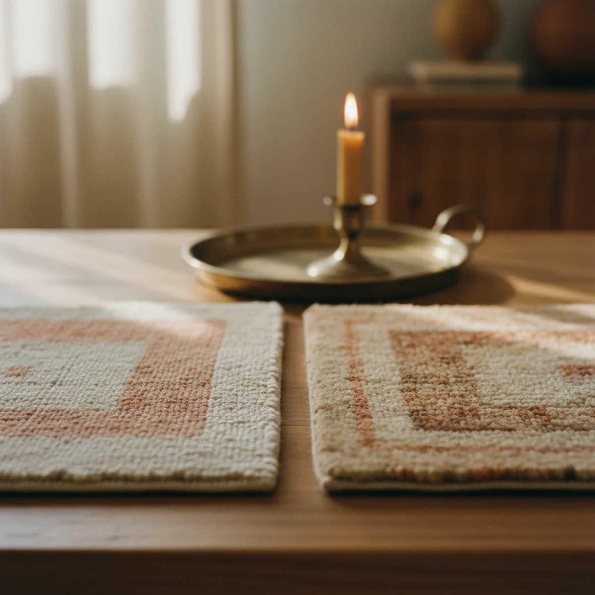 Best area rugs — comparison showing cheap polypropylene rug rejected versus natural jute rug and vintage wool as better alternatives at similar price points — Home Decor Aura