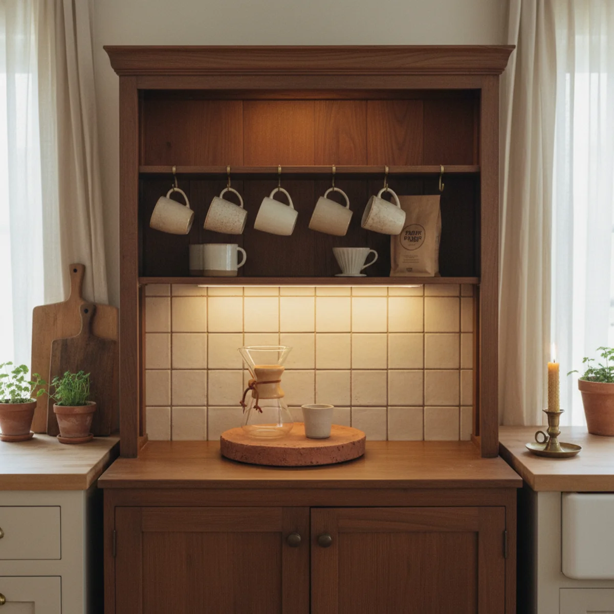 Coffee Bar Cabinet Ideas: Cozy, Hidden Coffee Stations for 2026