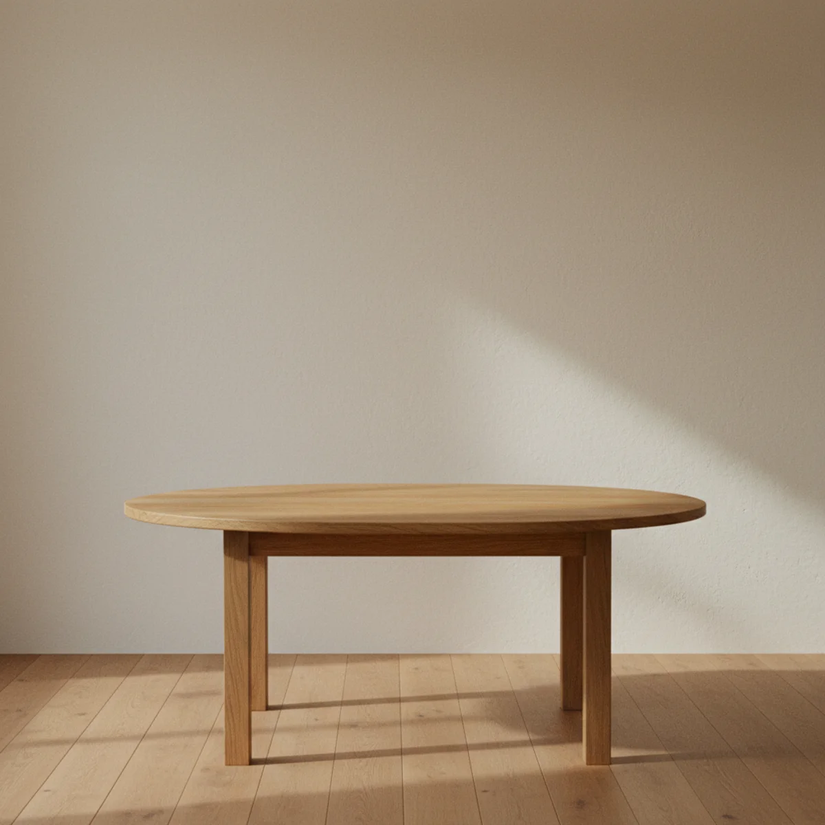 Dining nook ideas — 48-inch round vintage oak table on pedestal base in a corner dining nook with banquette seating in a warm dining nook — Home Decor Aura