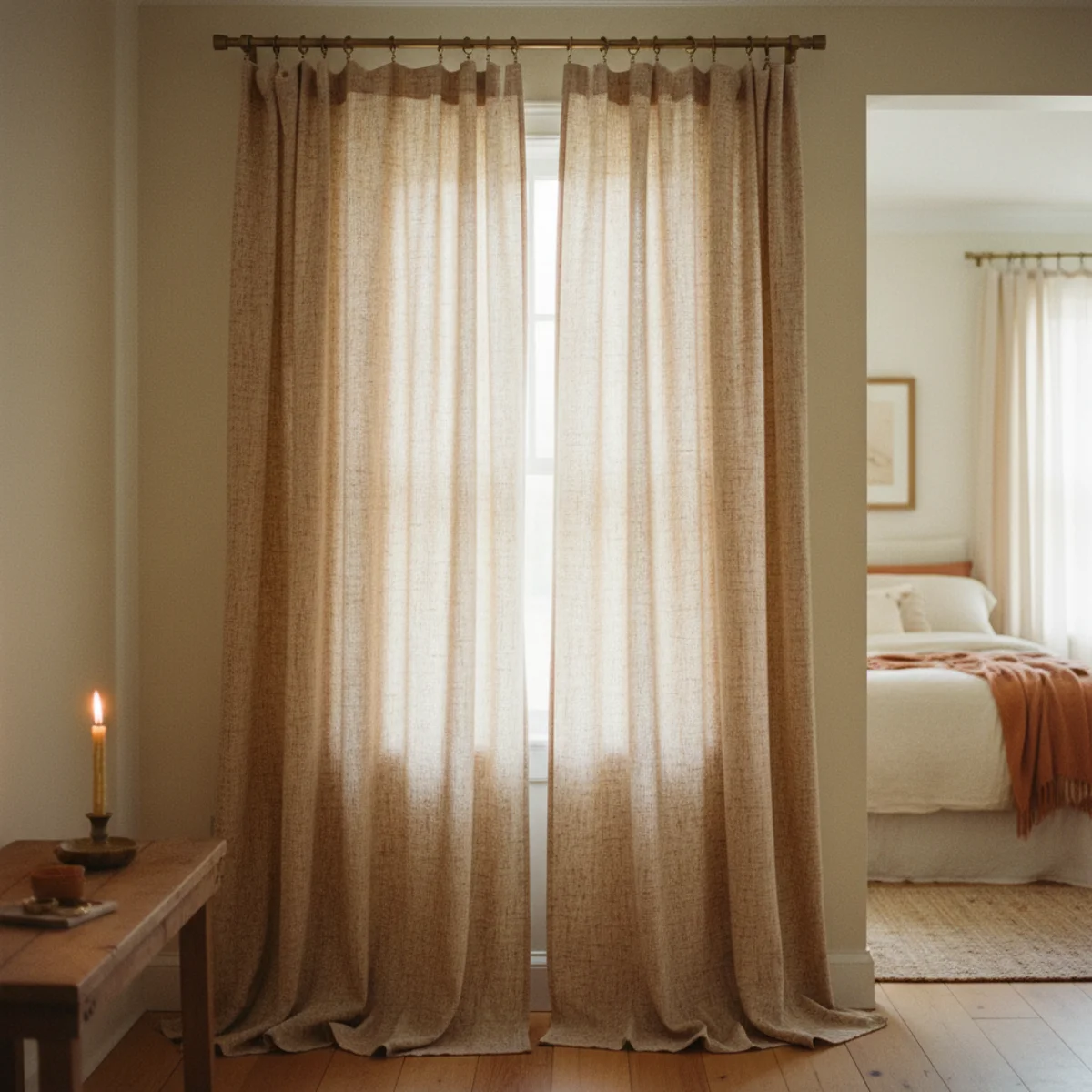 DIY No-Sew Curtains: How to Make Warm Linen Drapes for Less (2026)
