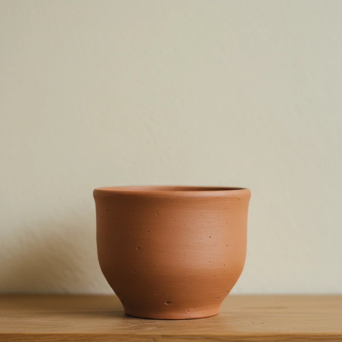 Shelf styling ideas — multi-shelf unit with stoneware vessels repeated across three different shelves creating cohesive visual rhythm — Home Decor Aura
