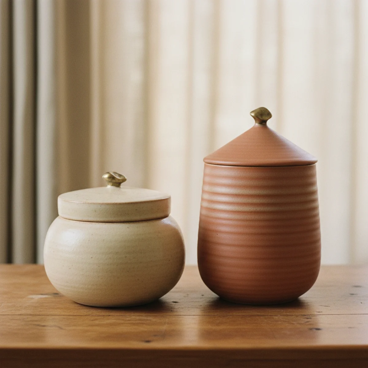 Small apartment decorating ideas — small apartment with all daily-use items contained in baskets, trays, and drawers showing visible clean surfaces — Home Decor Aura