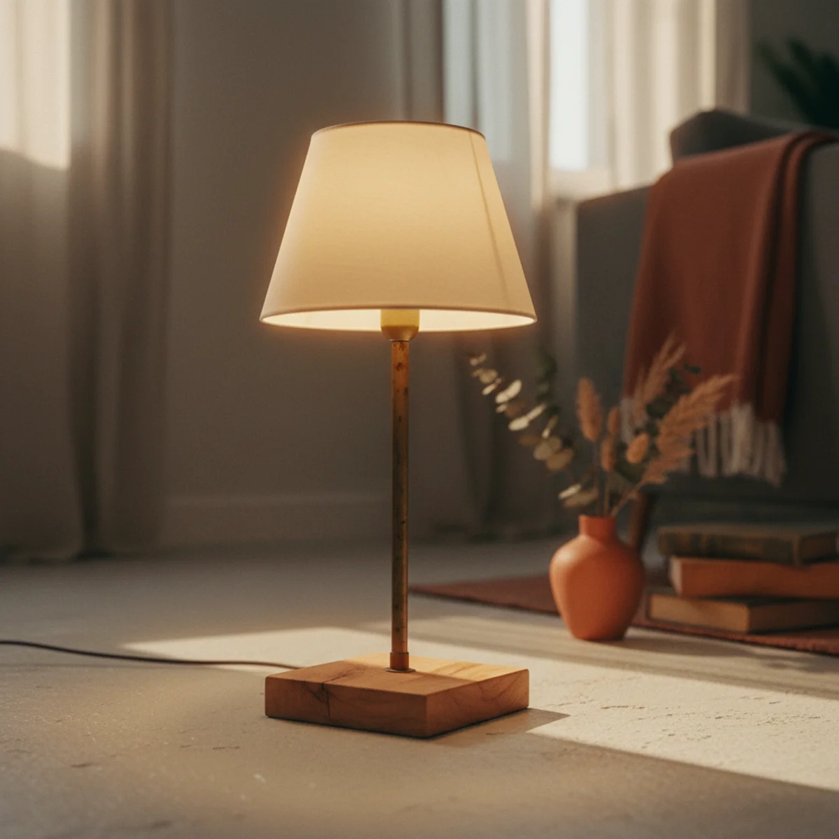 Small apartment decorating ideas — small apartment with multiple warm 2700K lamps across living, dining, and sleeping zones creating atmospheric zone definition — Home Decor Aura